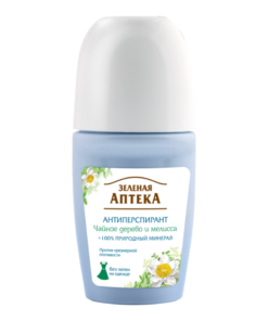 Zeļenaja Apteka Antiperspirantas Arbatmedis ir melisa, 50ml