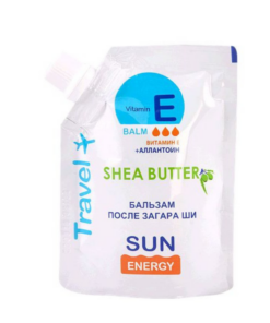 SUN ENERGY TRAVEL Balzams pēc sauļošanās ar šī sviestu, 90 ml