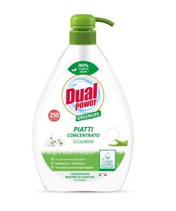 DUAL POWER GREENLIFE Koncentrēta trauku mazgāšanas želeja, 1 l