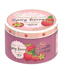 VOLLARE Attīrošais ķermeņa skrubis Vegebar Spicy Berry, 200 ml