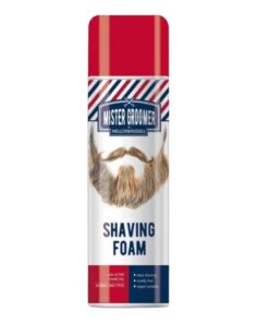 MISTER GROOMER Пена для бритья с активированным углем, 250 мл