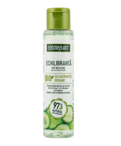 COSMEPLANT Normalizējošs micelārais ūdens ar organiskā gurķa ekstraktu, 100 ml