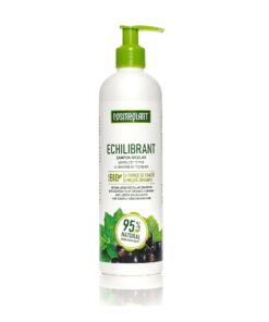 COSMEPLANT Normalizējošs micelārais šampūns ar organiskās melisas un upenes lapu ekstraktiem, 400 ml