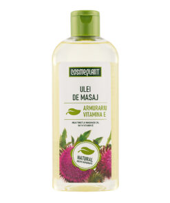 COSMEPLANT Masāžas eļļa ar mārdadža eļļu un E vitamīnu, 200 ml
