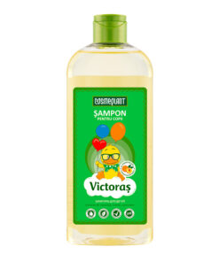 COSMEPLANT VICTORAS Bērnu šampūns ar kumelītes, piparmētras un gurķa ekstraktiem, 250 ml