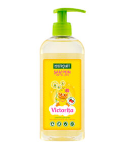 COSMEPLANT VICTORITA Bērnu šampūns ar liepziedu, kliņģerītes un gurķa ekstraktiem, 500 ml