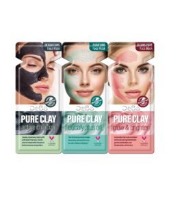 DEBA Pure Clay Очищающие маски, 3 шт х 7 мл