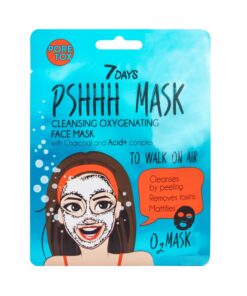 7DAYS Attīroša oksigenējoša maska ar ogli un Acid+ kompleksu, 25 g