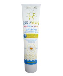 BIOSUN Saules aizsargkrēms bērniem SPF 45 ar kumelītes eļļu, 120 ml
