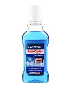 DENTAL Anti-Caries Mutes dobuma skalošanas līdzeklis, 300 ml