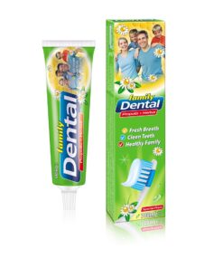 DENTAL FAMILY Propolis + Herbal Zobu pasta ar ārstniecisko zāļu ekstraktiem, 100 ml