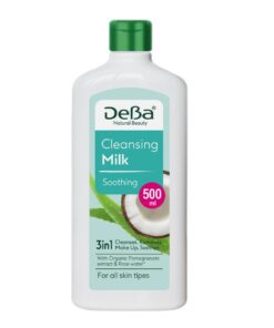 DeBa Natural Beauty Soothing Очищающее молочко для сухой и чувствительной кожи, 500 мл