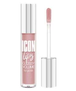 LUXVISAGE Lūpų blizgis apimčiai pabrėžti Icon Lips Glossy Volume, 504, Dusty Rose