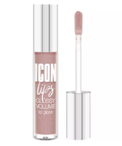 LUXVISAGE Lūpu spīdums ar apjoma efektu Icon Lips Glossy Volume, tonis 505, Ice Beige