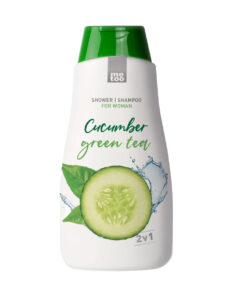 ME TOO Dušas želeja un šampūns 2in1 sievietēm Cucumber & Green Tea, 500 ml