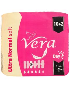 VERA Sieviešu higiēniskās paketes Ultra Normal Soft, 12 gab.