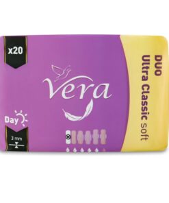VERA Sieviešu higiēniskās paketes Duo Ultra Classic Soft, 20 gab.
