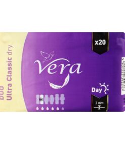 VERA Sieviešu higiēniskās paketes Duo Ultra Classic Dry, 20 gab.