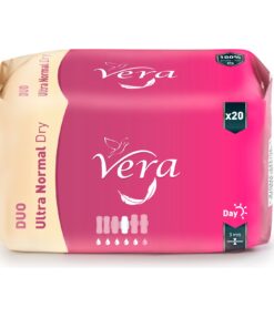 VERA Sieviešu higiēniskās paketes Duo Ultra Normal Dry, 20 gab.