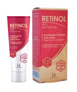 BELKOSMEX Retinol Skin Perfecting Krēmveida sejas pīlings Efektīva atjaunināšana, 30 g