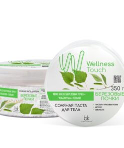 BELKOSMEX Wellness Touch Sāls ķermeņa pasta Bērzu pumpuri, 350 g