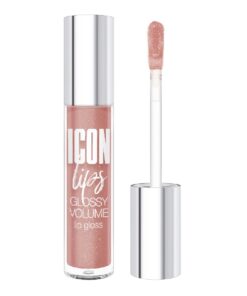 LUXVISAGE Блеск для губ с эффектом объёма Icon Lips Glossy Volume, тон  507 Desert Taupe