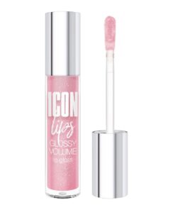 LUXVISAGE Lūpu spīdums ar apjoma efektu Icon Lips Glossy Volume, 509 tonis Powder Rose