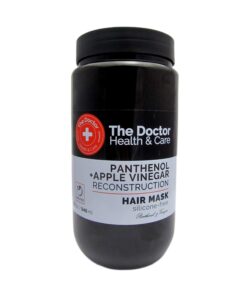 THE DOCTOR HEALTH & CARE Matu maska Rekonstrukcija, Pantenols + Ābolu etiķis, 946 ml
