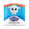 DIVO Tualetes papīrs 2 krtas, 4 ruļļi, balts