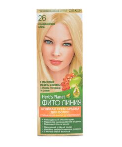 HERB’S PLANET Fito Līnija Noturīga matu krēmkrāsa Nr. 26 Skandināvu blonds, 2 x 25/25/10 ml