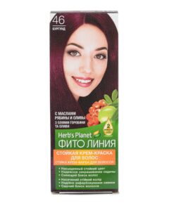 HERB’S PLANET Fito Līnija Noturīga matu krēmkrāsa Nr. 46 Burgunds, 2 x 25/25/10 ml