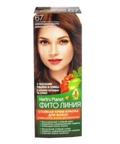 HERB’S PLANET Fito Līnija Noturīga matu krēmkrāsa Nr. 67 Šokolādes glazūra, 2 x 25/25/10 ml