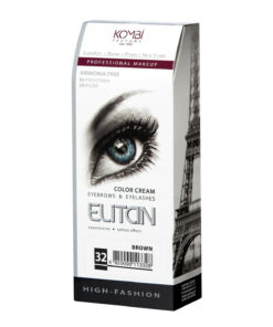 ELITAN Krēmkrāsa uzacīm un skropstām Nr. 32, Brūna, 50 ml