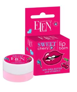 ELEN COSMETICS Lūpu balzams Sweet Cherry, 9 g