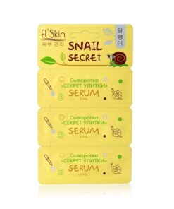 EL’ SKIN Snail Secret Sejas serums, (3x2 ml)