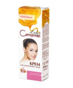 LADY CARAMEL Krēms sejas depilācijai Īpaši maigs, 50 мл