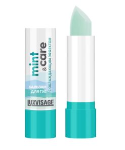 LUXVISAGE Lūpu balzams Mint & care ar atvēsinošu efektu, 3.9 g