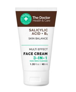 THE DOCTOR HEALTH & CARE 3 in 1 Salicylic Acid + B5 Veido kremas, 40 ml