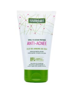 COSMEPLANT ANTI-ACNE Noloboša dziļas iedarbības sejas gomāža, 150 ml