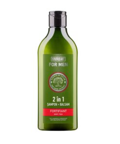 COSMEPLANT Vīriešu stiprinošs šampūms + matu balzams 2 in 1 ar sarkano piparu ekstraktu, 400 ml