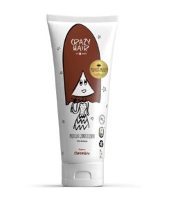 HISKIN Crazy Hair Proteīna kondicionieris cirtainiem un cietiem matiem ar šokolādes aromātu, 250 ml