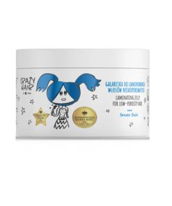 HISKIN Crazy Hair Matu laminēšanas želeja zemas porainības matiem ar meža ogu aromātu, 300 ml