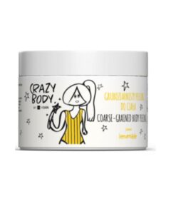 HISKIN Crazy Body Rupji graudains ķermeņa skrubis ar limonādes aromātu, 300 ml
