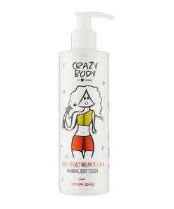 HISKIN Crazy Body Sildošs ķermeņa losjons ar cukurvates aromātu, 300 ml
