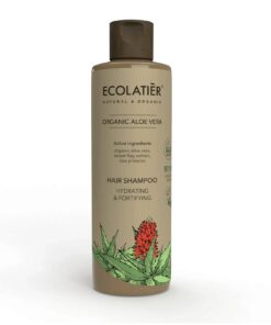 ECOLATIER Шампунь для волос Hydrating & Fortifying Organic Aloe Vera, 250 ml
