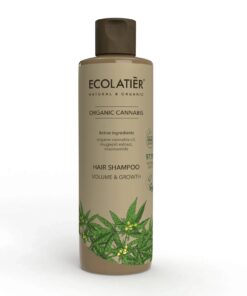 ECOLATIER Шампунь для волос Volume & Growth Organic Cannabis, 250 мл