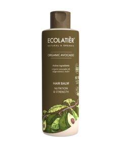 ECOLATIER Matu balzams Nutrition & Strength Organic Avocado, 250 ml
