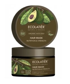 ECOLATIER Matu maska Nutrition & Strength Organic Avocado, 250 ml