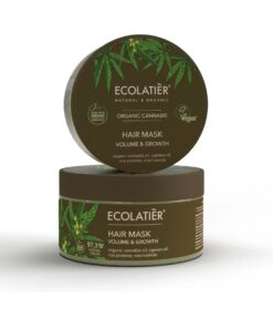 ECOLATIER Matu maska Volume & Growth Organic Cannabis, 250 ml