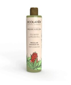 ECOLATIER Micelārā dušas želeja Deep Hydration Organic Aloe Vera, 350 ml